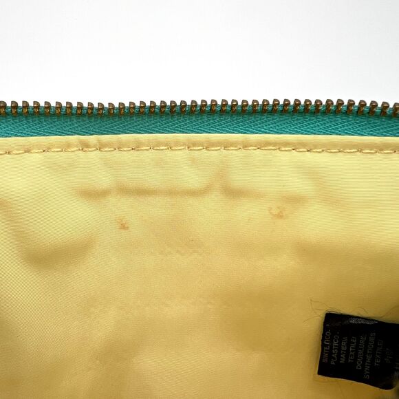 Fossil Key-Per Zip Around Wristlet Raspberry Print Pink/Orange/Turquoise SL4522 - Picture 6 of 9